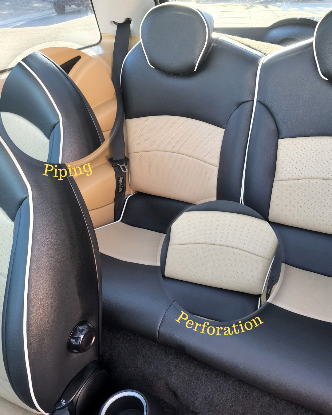 Katzkin Custom Piping and Perforation