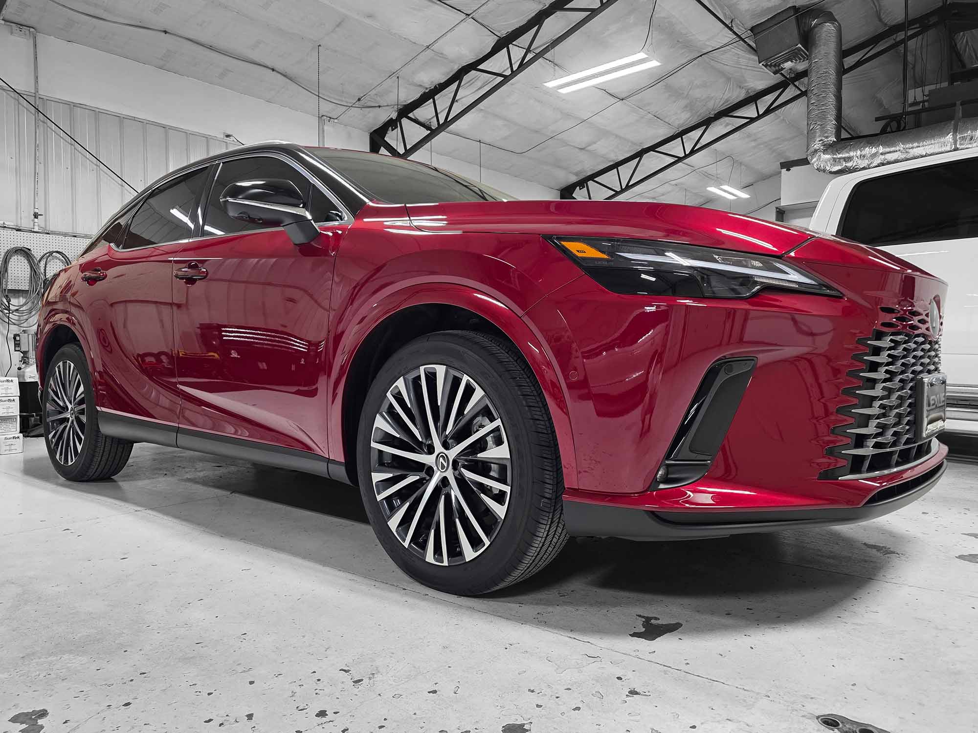 Lexus SUV Ceramic Window Tint - Heat Rejection Performance